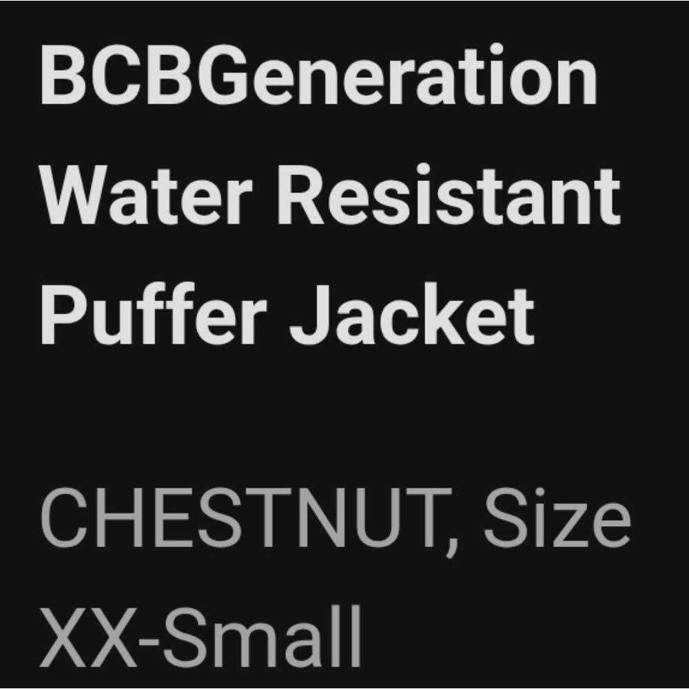 BCBGeneration Puffer Jacket NWT - image 5